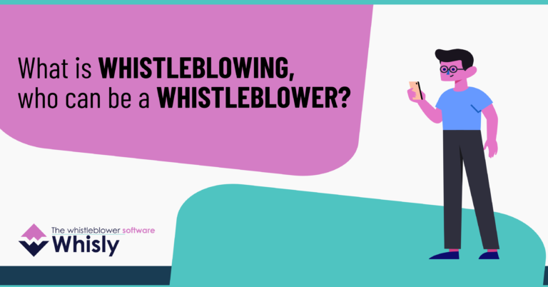 What is whistleblowing and who can be a whistleblower?